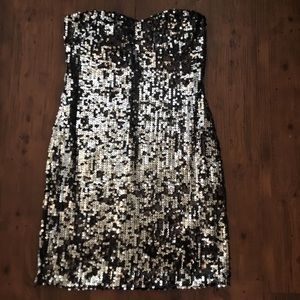 As U Wish sequin Tube Dress. Size Medium. Stretchy